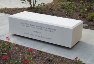 Memorial Bench in Stromberg GFRP