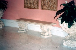 Bench in Architectural Fiberglass