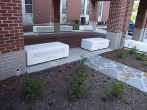 GFRP Memorial Bench