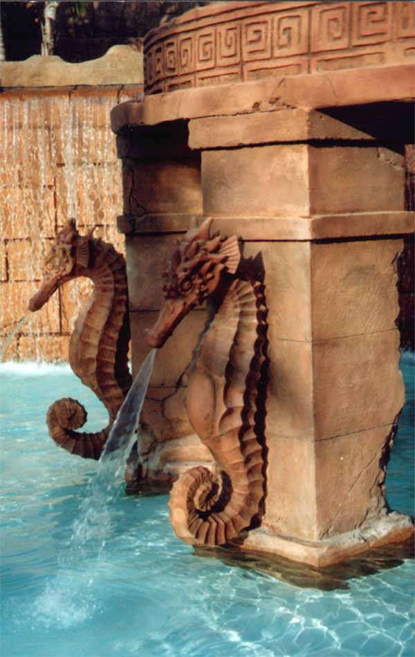 Architectural Fiberglass Fountains